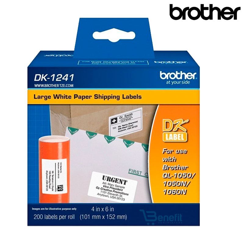 ETIQUETAS PRE CORTADAS BROTHER DK-1241