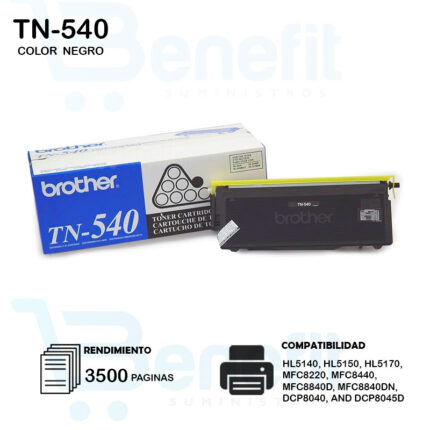 CARTUCHO DE TONER BROTHER  TN540